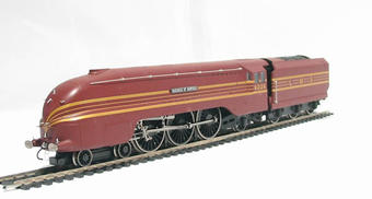 Streamlined Coronation Class 4-6-2 6226 "Duchess Of Norfolk" in LMS Crimson