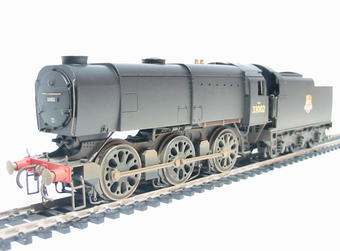 Class Q1 0-6-0 33002 in BR Black with early emblem (weathered)