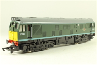 Class 25 Diesel D5206 in BR Green