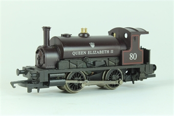 Class 0F. 0-4-0ST Queen Elizabeth II.GÇÿ80GÇÖ Collectors Club. Limited Edition