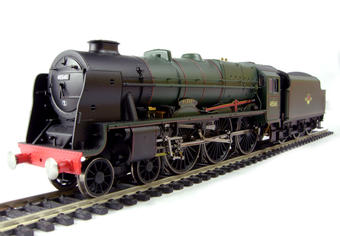 Rebuilt Patriot Class 4-6-0 45545 "Planet" in BR Green with late crest (DCC on board)