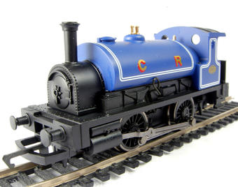 0-4-0 steam locomotive in Caledonian Railway blue (unboxed)