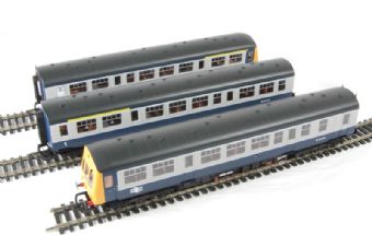 Class 101 3 car DMU in BR blue/grey