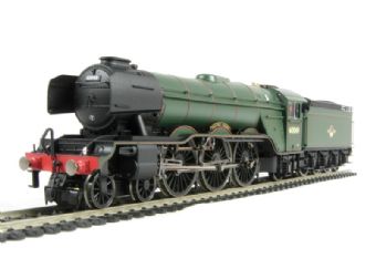 Class A3 4-6-2 60049 "Galtee More" with German smoke deflectors & GNR tender in BR Green with late crest
