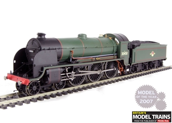 Class N15 4-6-0 30450 "Sir Kay" in BR Green with late crest (DCC Fitted)