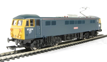 Class 87 87004 "Britannia" in BR Blue livery
