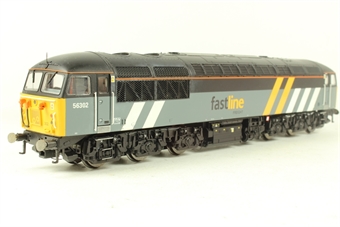 Class 56 56302 'Wilson Walshe' in Fastline Freight Livery - Rail Express Ltd Edn