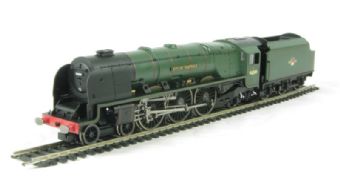 Class 8P 'Princess Coronation' 4-6-2 46249 "City of Sheffield" in BR green with late crest - Digital sound fitted