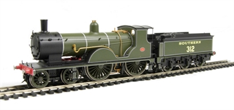 Class T9 4-4-0 312 in SR Green - Split from set
