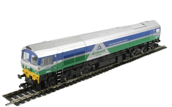Class 59 59001 'Yeoman Endeavour' in Hanson Aggregate Industries livery