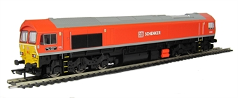 Class 59 59206 'John F Yeoman - Rail Pioneer' in DB Schenker livery