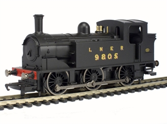 J83 0-6-0T 9805 in LNER Black (DCC Fitted)