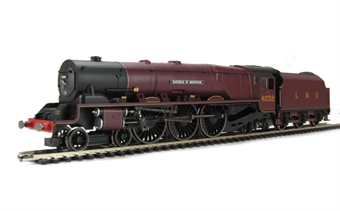 Class 7P Duchess 4-6-2 6232 "Duchess Of Montrose" in LMS crimson with DCC sound
