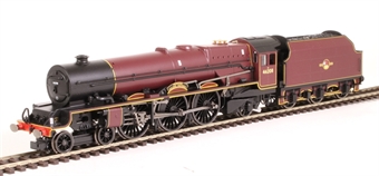 Class 7P Princess Royal 4-6-2 46208 "Princess Helena Victoria" in BR maroon with late crest