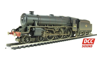 Class 5 Black 5 4-6-0 45010 in BR weathered Black with late crest (DCC Sound fitted)