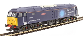 Class 47 47813 "Jack Frost" in Rail Operations Group livery - Railroad plus range - TTS sound fitted