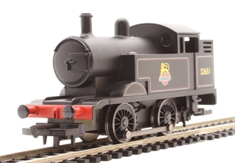 Freelance 0-4-0T 32651 in BR black with early emblem - Railroad range