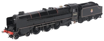 Class 8P 'Turbomotive' 4-6-2 46202 in BR black with early emblem
