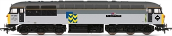 Class 56 56060 'The Cardiff Rod Mill' in BR Railfreight Metal Sector triple grey - Triplex Sound fitted