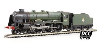 Class 6P Patriot 4-6-0 45535 "Sir Herbert Walker K.C.B." in BR Green with early crest (DCC fitted)