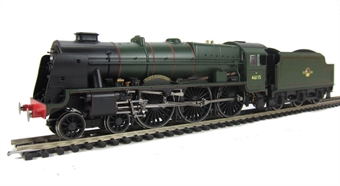 Class 6P Royal Scot 4-6-0 46115 GÇÿScots GuardsmanGÇÖ in BR Green with late crest