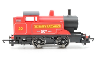 0-4-0T Industrial 22 'Tri-ang Railways 70th Anniversary' - Hornby Collectors Club model 2022