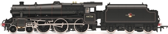 Class 5MT 'Black Five' 4-6-0 44726 in BR black with late crest with TTS sound and steam generator