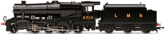 Class 8F 2-8-0 8310 in LMS black