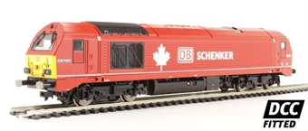 Class 67 67018 "Keith Heller" in DB Schenker Livery - DCC Fitted.