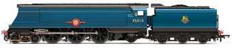 BR Merchant Navy Class Blue Funnel Certum Pete Finem No.35013 Steam Locomotive