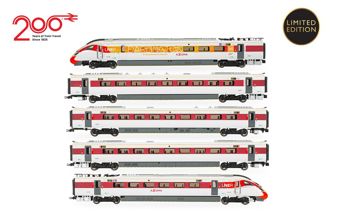LNER Azuma Class 801/2 Railway 200 5 Car Train Pack