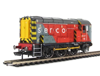 Class 08 Shunter 08417 in Serco Livery