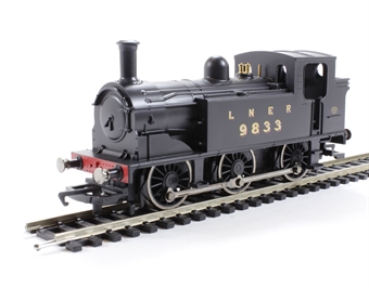 Class J83 0-6-0ST 9833 in LNER Black - DCC fitted