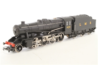 Class 8F 2-8-0 8193 in LMS Black