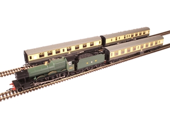 Tyseley Connection train pack with Class 49xx 4953 "Pitchford Hall" in GWR green & 3 Mk1 coaches