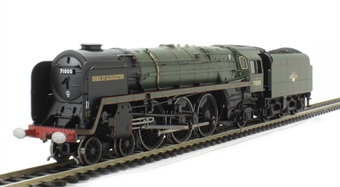 Class 8 4-6-2 71000 "Duke Of Gloucester" in BR Green with late crest 1960 condition
