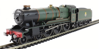 County Class 4-6-0 1016 "County Of Hants" in BR Green with early crest - Railroad range