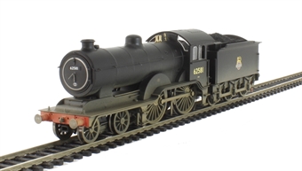 Class D16/3 4-4-0 62581 in BR Black with early emblem (weathered)