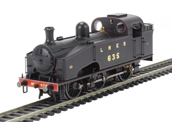 Class J50 0-6-0T 635 in LNER Lined Black