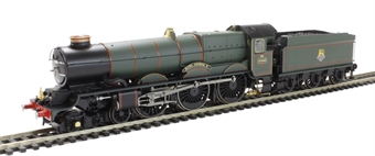 Class 6000 King 4-6-0 6000 "King George V" in BR green with early crest - as preserved