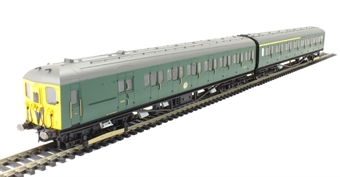 Class 2-HAL 2 Car EMU 2603 in BR green with full yellow ends