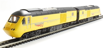Class 43 HST Power (43062) & dummy (43014) in Network Rail new measurement train yellow