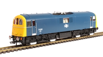Class 71 71012 in BR Blue