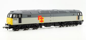 RailRoad Class 47 033 Railfreight Diesel Locomotive (DCC Ready)