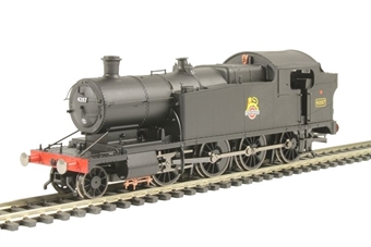 Class 42xx 2-8-0T 4287 in BR black with early emblem