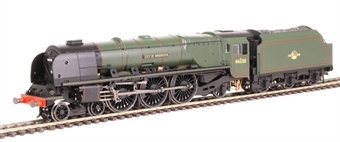 Class 8P Princess Coronation 4-6-2 46235 "City of Birmingham" in BR green with late crest - TTS Sound fitted