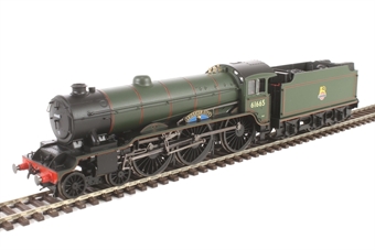 Class B17 4-6-0 61665 "Leicester City" in BR green with early emblem