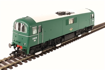 Class 71 E5018 in BR green with no yellow ends