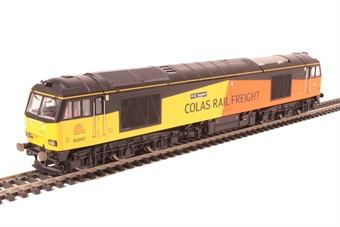 Class 60 60087 "CLIC Sargent" in Colas Rail Freight orange/black