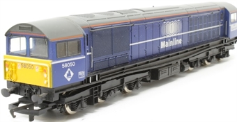 Class 58 58050 'Toton Traction Depot' in Mainline Blue